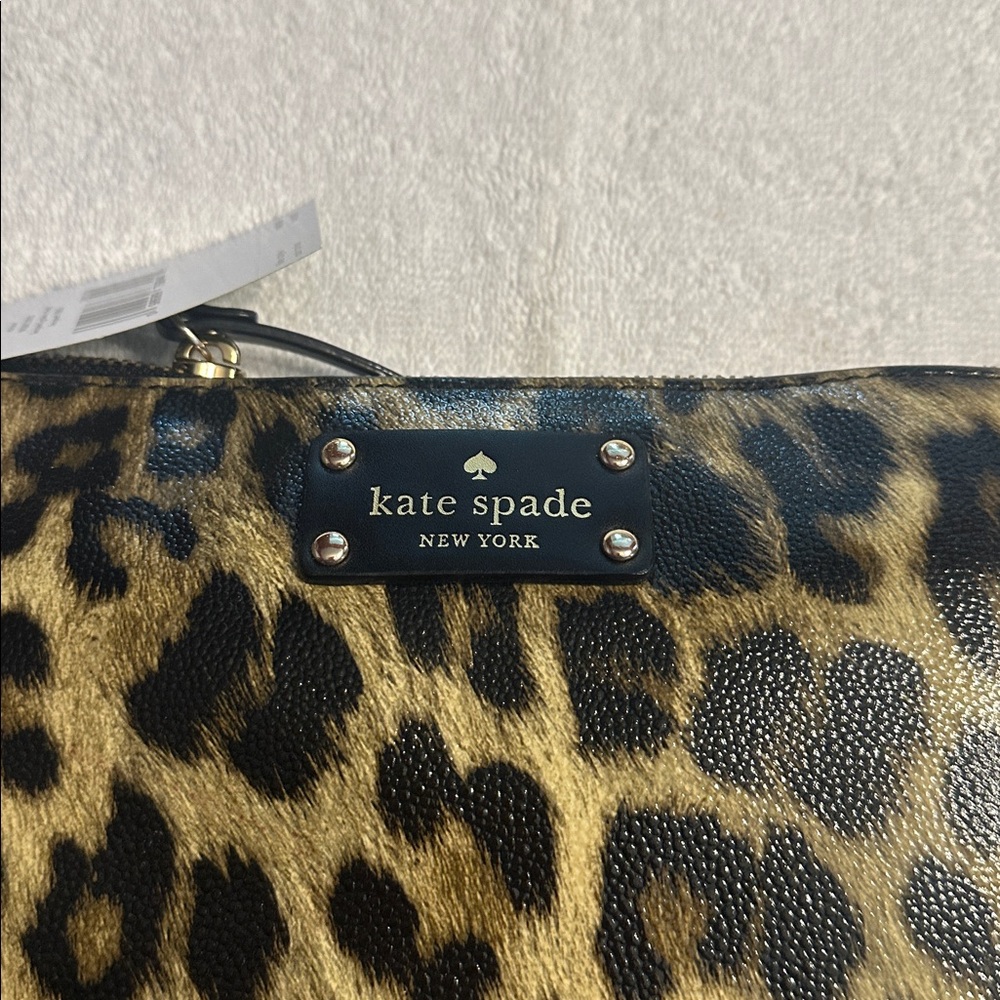 Kate Spade Leopard Print Shoulder Bag - Picture 2 of 6